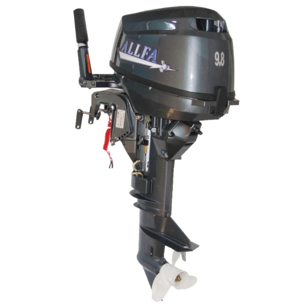 Лодочный мотор ALLFA F9.8S четырехтактный