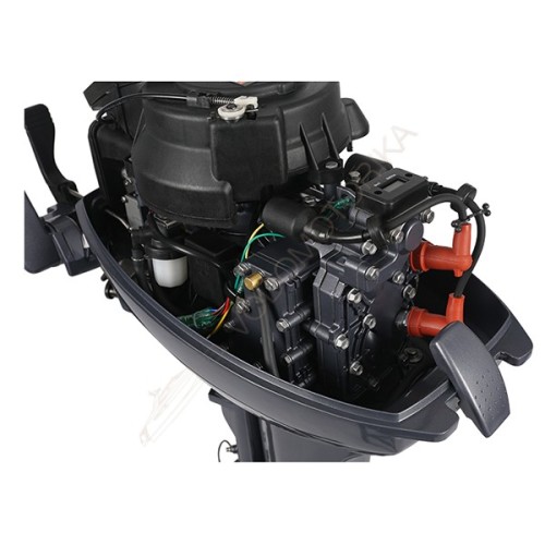 Лодочный мотор ALLFA CG T9.9 (9.9 л.с. двухтактный) (синий, зеленый, красный)