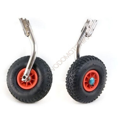 Складные колеса для надувных лодок ПВХ удлиненные TKM