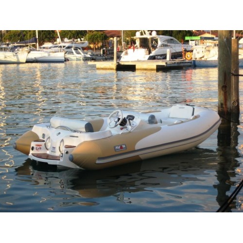 Лодка надувная AVON (ZODIAC) SeaSport Jet 330 ( бело-песочная )