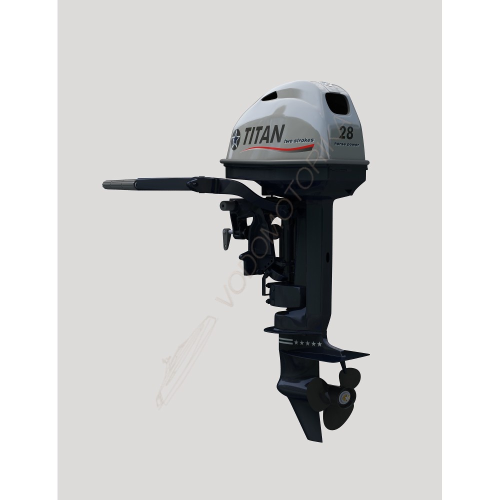 Лодочный мотор TITAN TP28AMHS 28 л.с. двухтактный