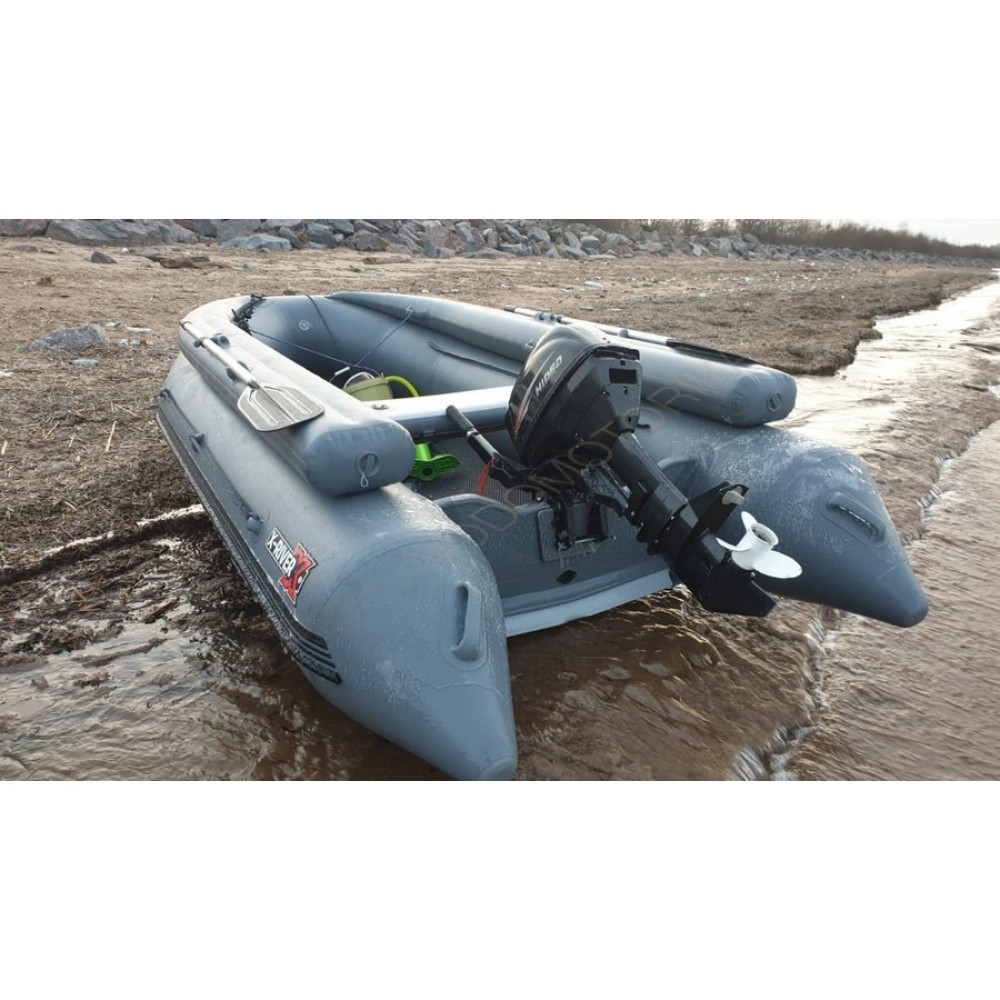 Надувная лодка X-River ROCKY 375 НДВД с фальшбортом
