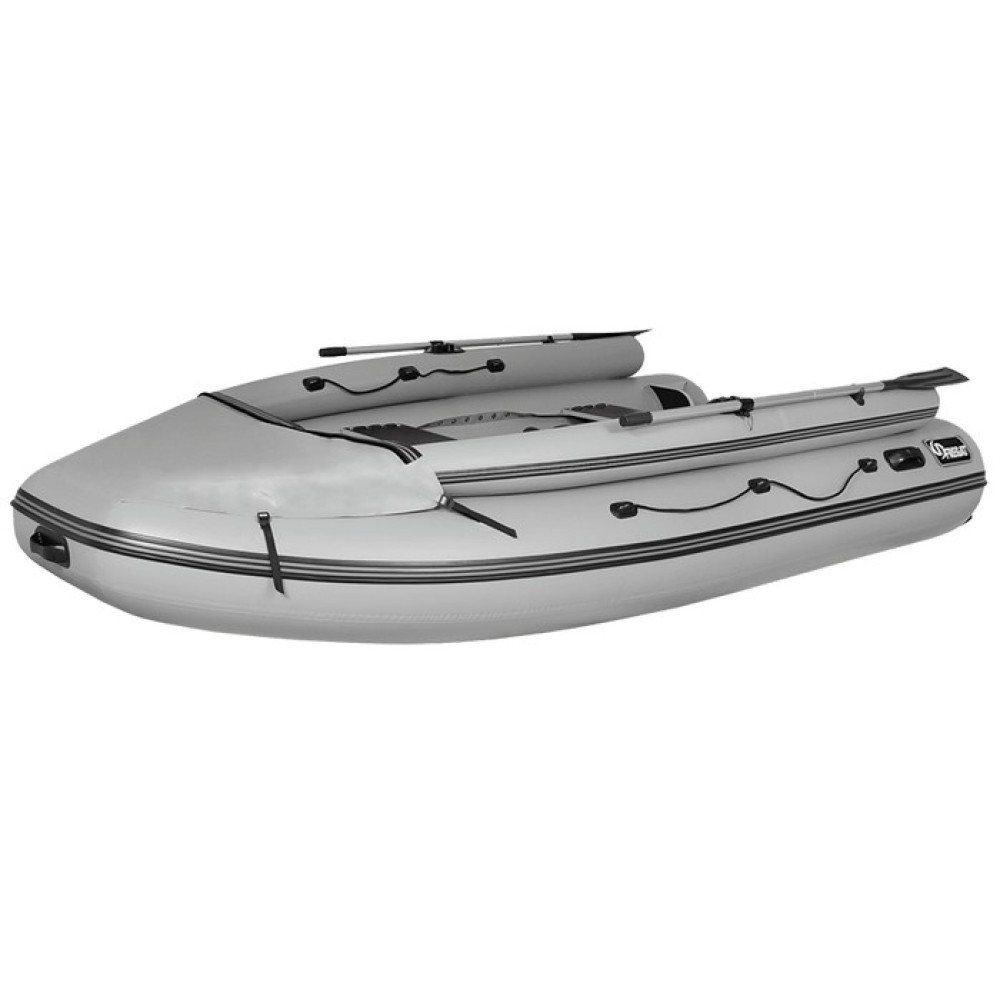 Надувная лодка Фрегат M-390 F серая