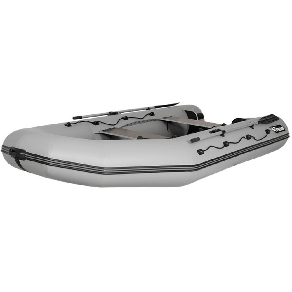 Надувная лодка Фрегат 370 Pro серая