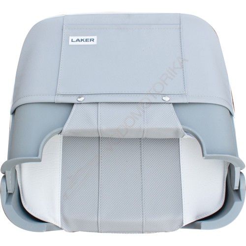 Кресло LAKER Skipper серо-белое