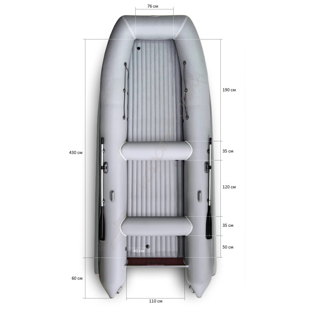 Надувной катамаран Ротан 520 М