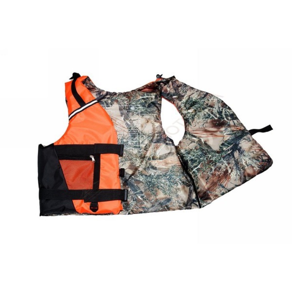 Спасательный жилет № 1 3XL-4XL (р. 56-58) ( камуфляж,оранжевый,желтый,красный)