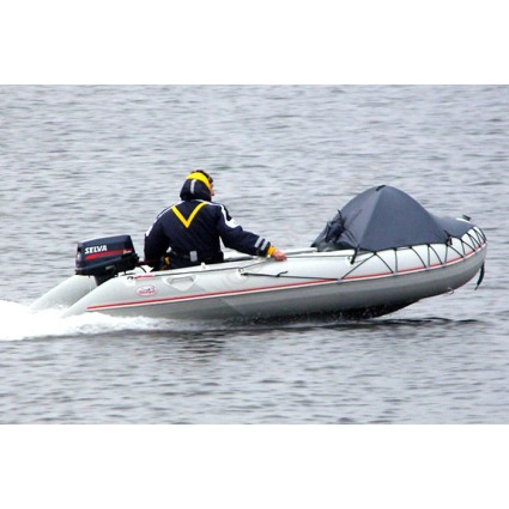 Носовой ходовой тент Badger 110*90 см серый