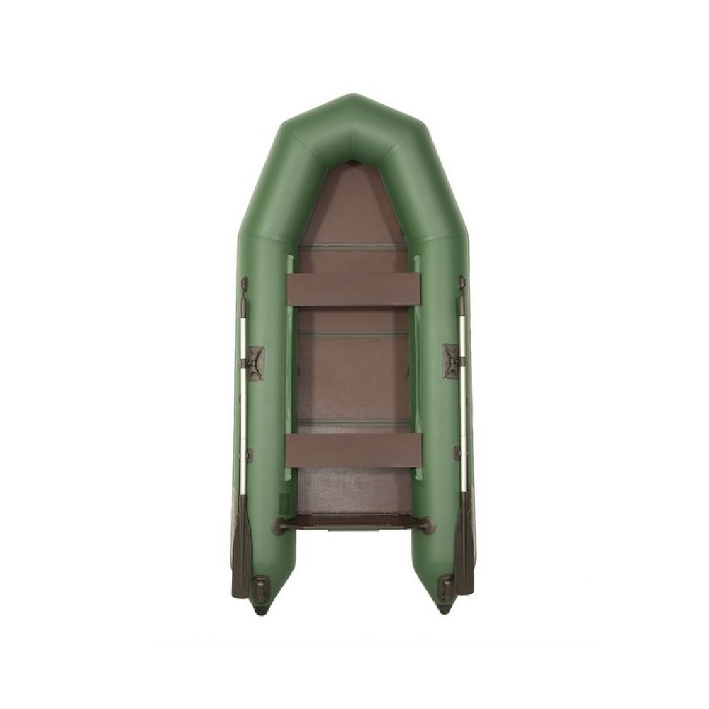 Надувная лодка Лоцман М-300 ЖС фанерный пол