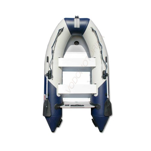 Лодка надувная Jet Force 270 SD Plywood ( бело-синий )