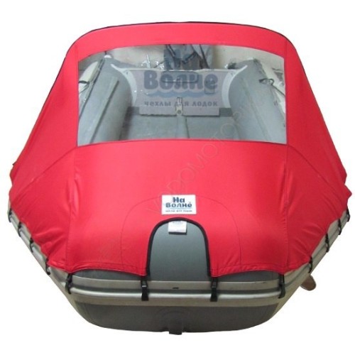 Носовой тент с окном для лодки ПВХ 300-360