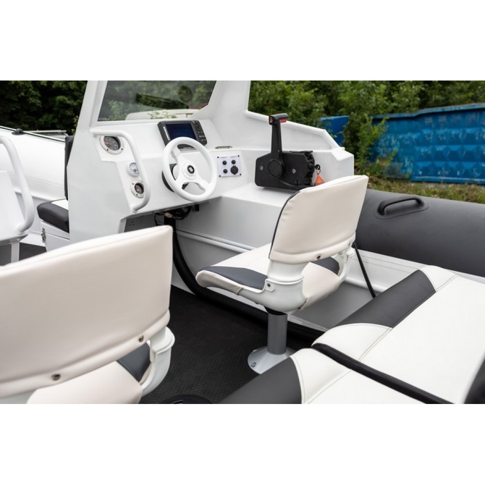 Надувная лодка ProfMarine RIB 550.2 с алюминиевым корпусом (двухконсольный)