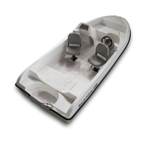 Стеклопластиковая моторная лодка SCANDIC HAVET 430 DС