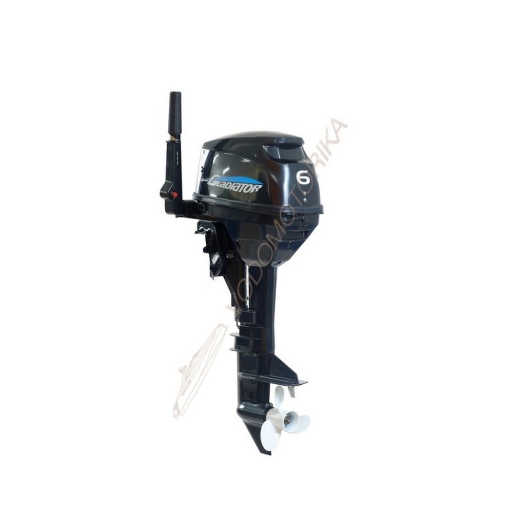 Лодочный мотор GLADIATOR GF6HS 6 л.с. четырехтактный