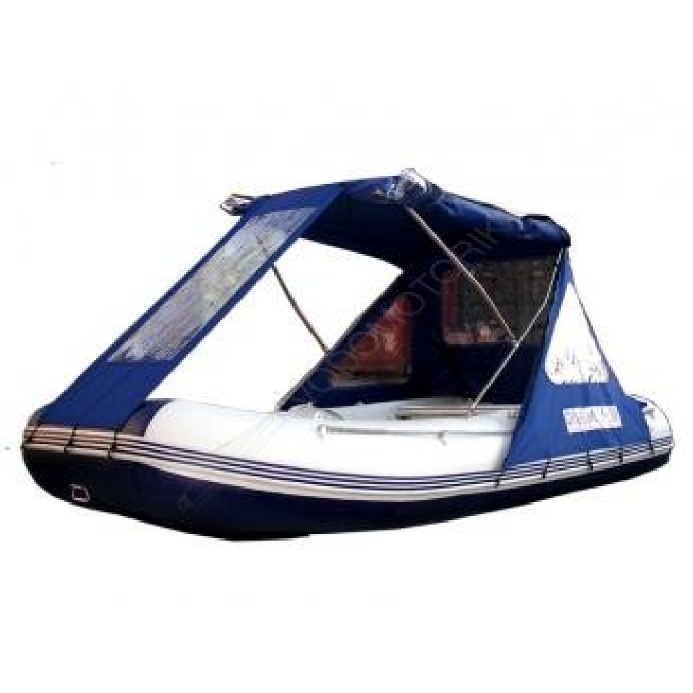 Тент кабриолетного типа для надувных лодок ФЛАГМАН