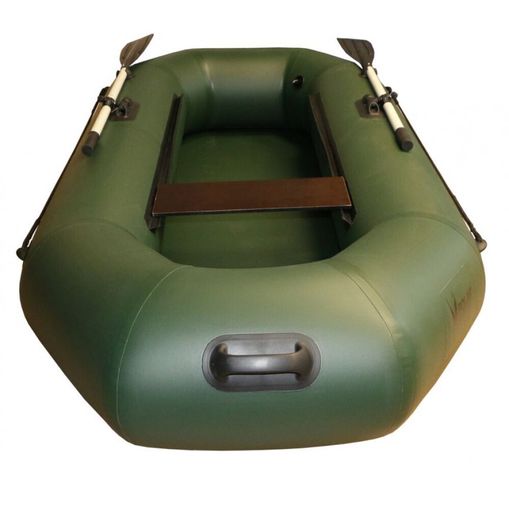 Надувная Лодка ПВХ Polar Bird PB-260Т Teal (зеленая, серая) + фанерная слань