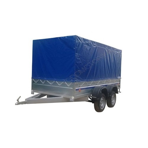 Прицеп Престиж 7135 3.3х1.57 высокий тент 1.1 м ( двухосный )