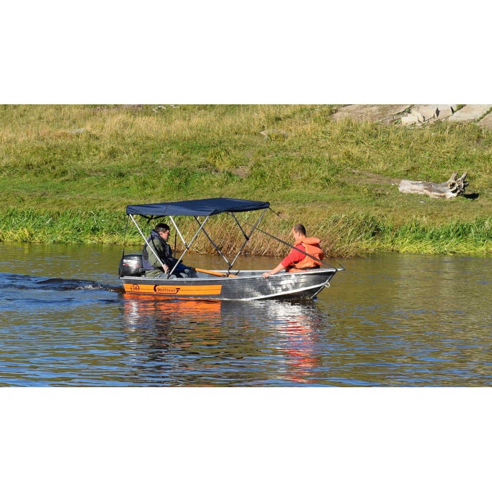 Алюминиевая лодка Wellboat-36