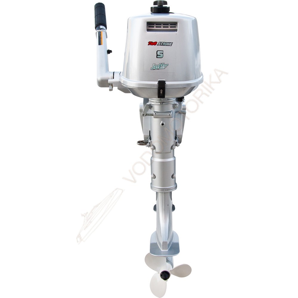 Лодочный мотор JET T5 BMS Silver 5 л.с. двухтактный