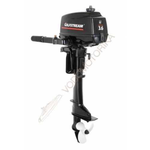 Лодочный мотор Golfstream T3.6BML 3.6 л.с. двухтактный