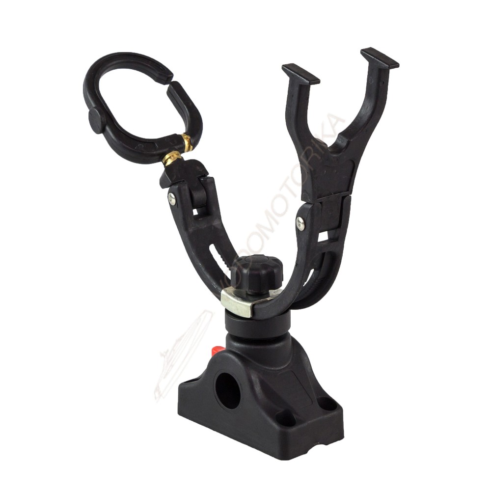 Подставка под удочку черная в комплекте с креплением CFMT303 CFRH805