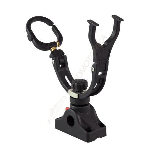 Подставка под удочку черная в комплекте с креплением CFMT303 CFRH805