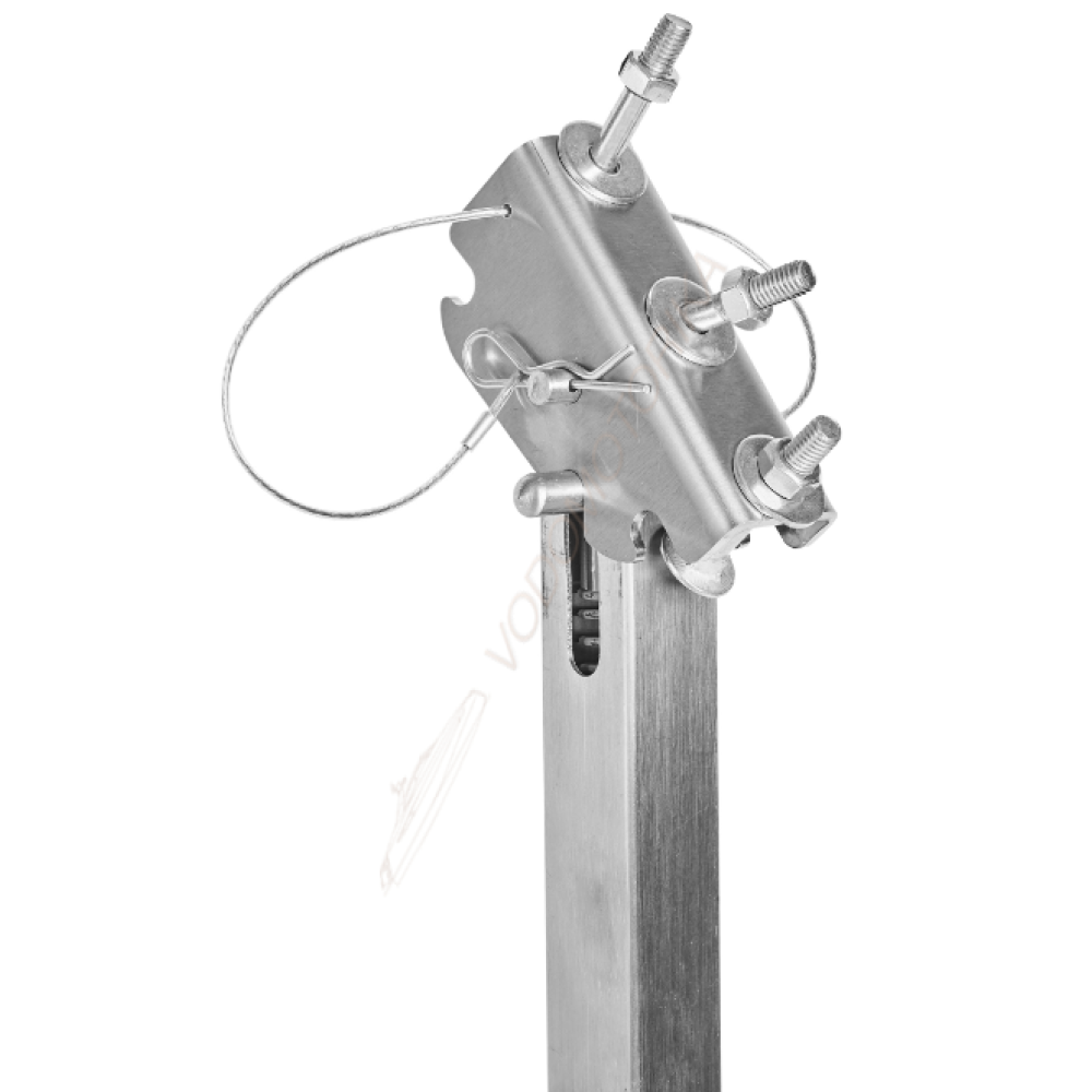 Колеса транцевые Горизонт OTU-260 (нержавейка, универсальные - откидные, усиленные)