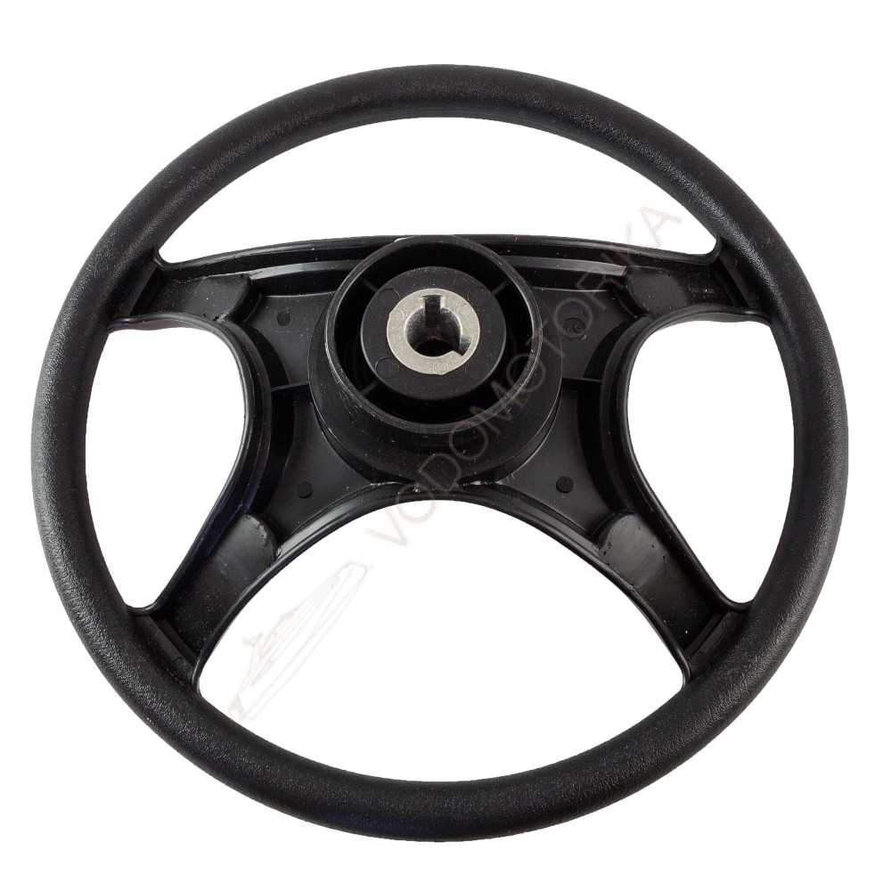 Рулевое колесо LAGUNA черный обод и спицы д. 335 мм Volanti Luisi