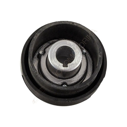 Рулевое колесо ELBA обод черный, спицы серебряные д.300 мм Volanti Luisi