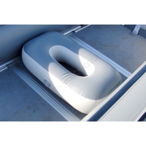 Сиденье надувное Badger Овал 74х44х20 см Grey