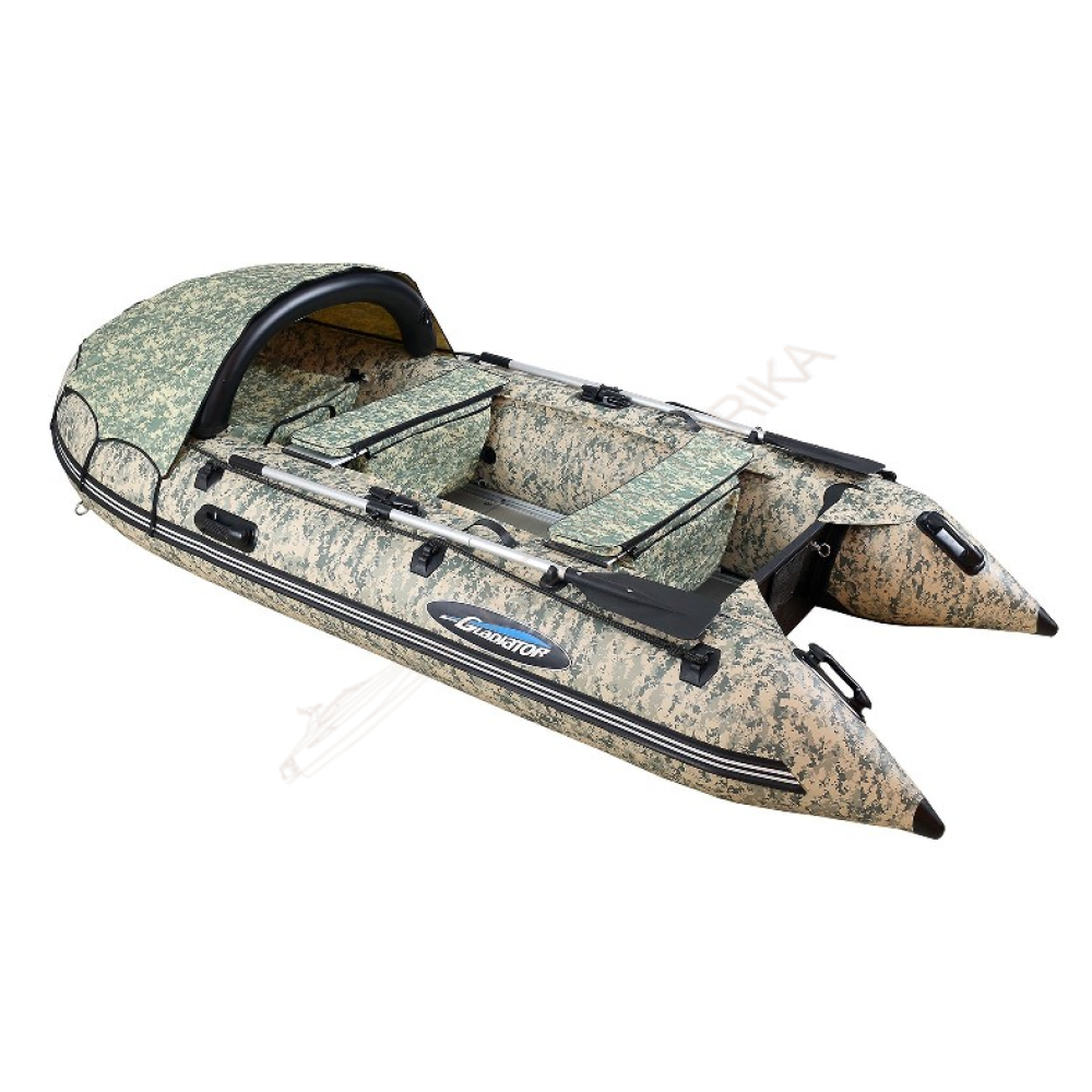 Надувная лодка GLADIATOR ACTIVE С400AL CAMO
