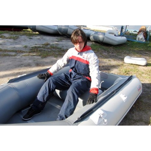 Сиденье надувное с перегородкой Badger 90х44х33 см Olive