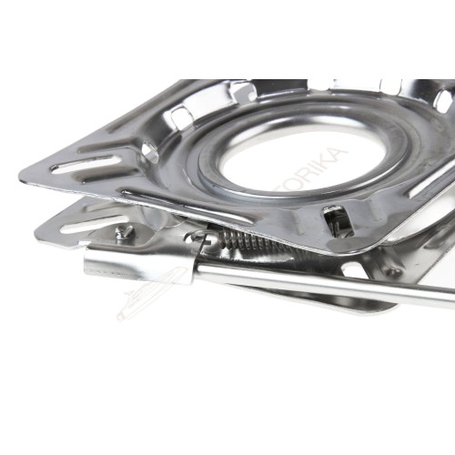 Основание под сиденье нержавеющее, вращающееся с фиксацией