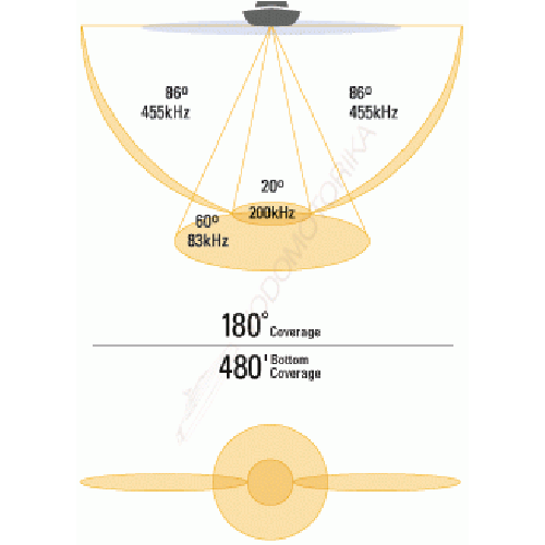 Датчик Humminbird XNT-9-SI-180-T