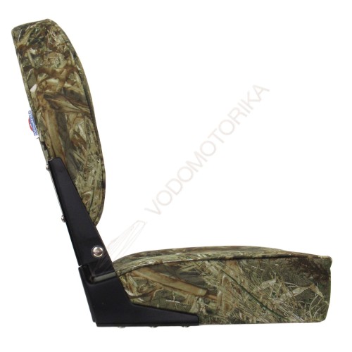 Кресло складное мягкое ECONOMY с низкой спинкой, обивка камуфляжная ткань