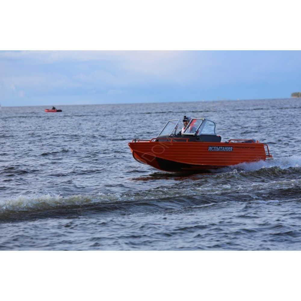 Алюминиевая лодка Trident 450 FISH