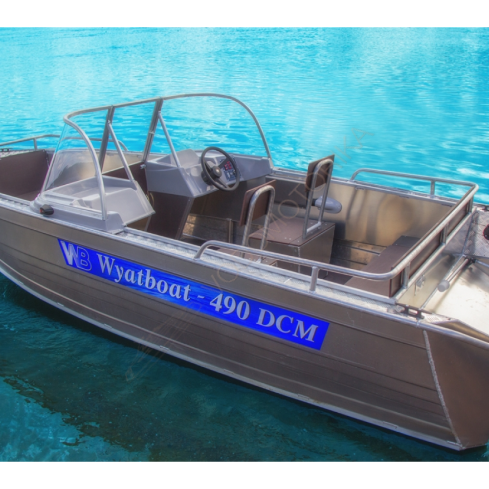 Алюминиевый катер WYATBOAT Wyatboat-490 DCM