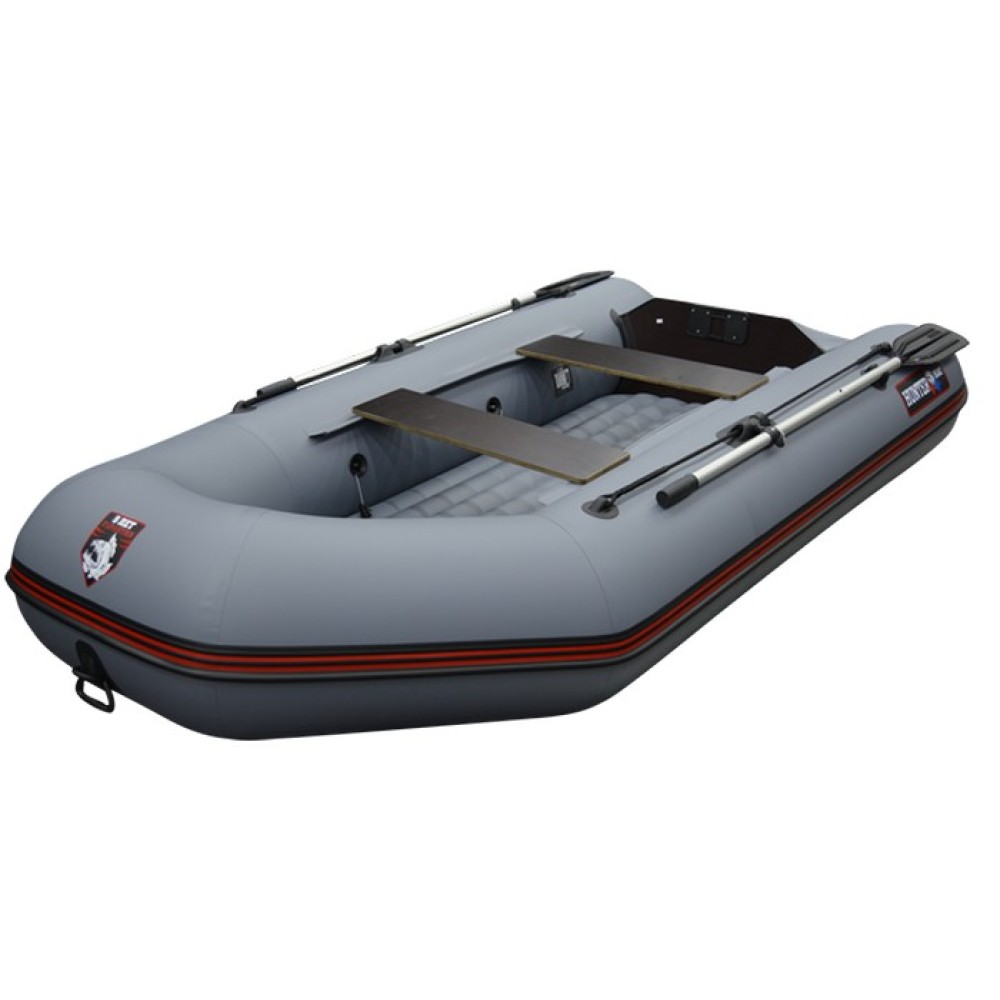 Лодка Хантер 290 ЛН (серый)