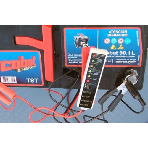 Тестер аккумулятора и генератора Jarvis Walker