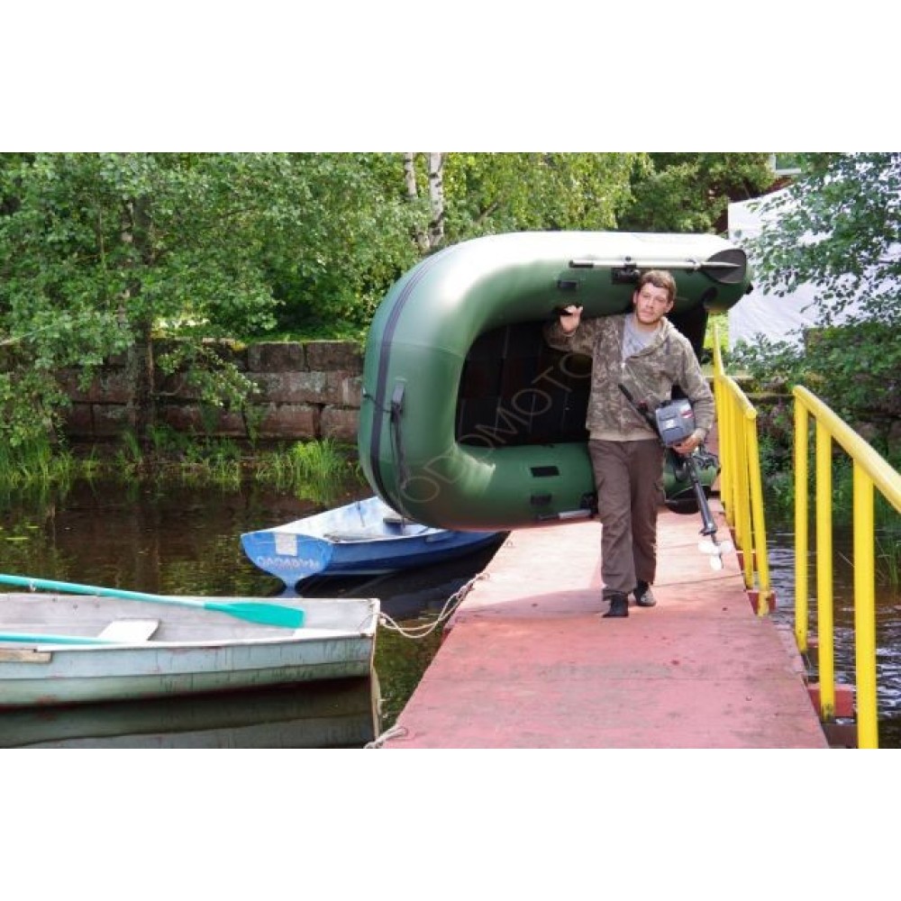 Лодка надувная DINGO 32F оливковый