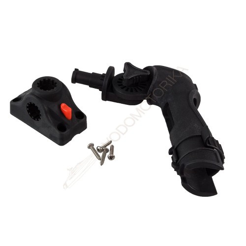 Подставка под удочку черная в комплекте с креплением CFMT303 CFRH302