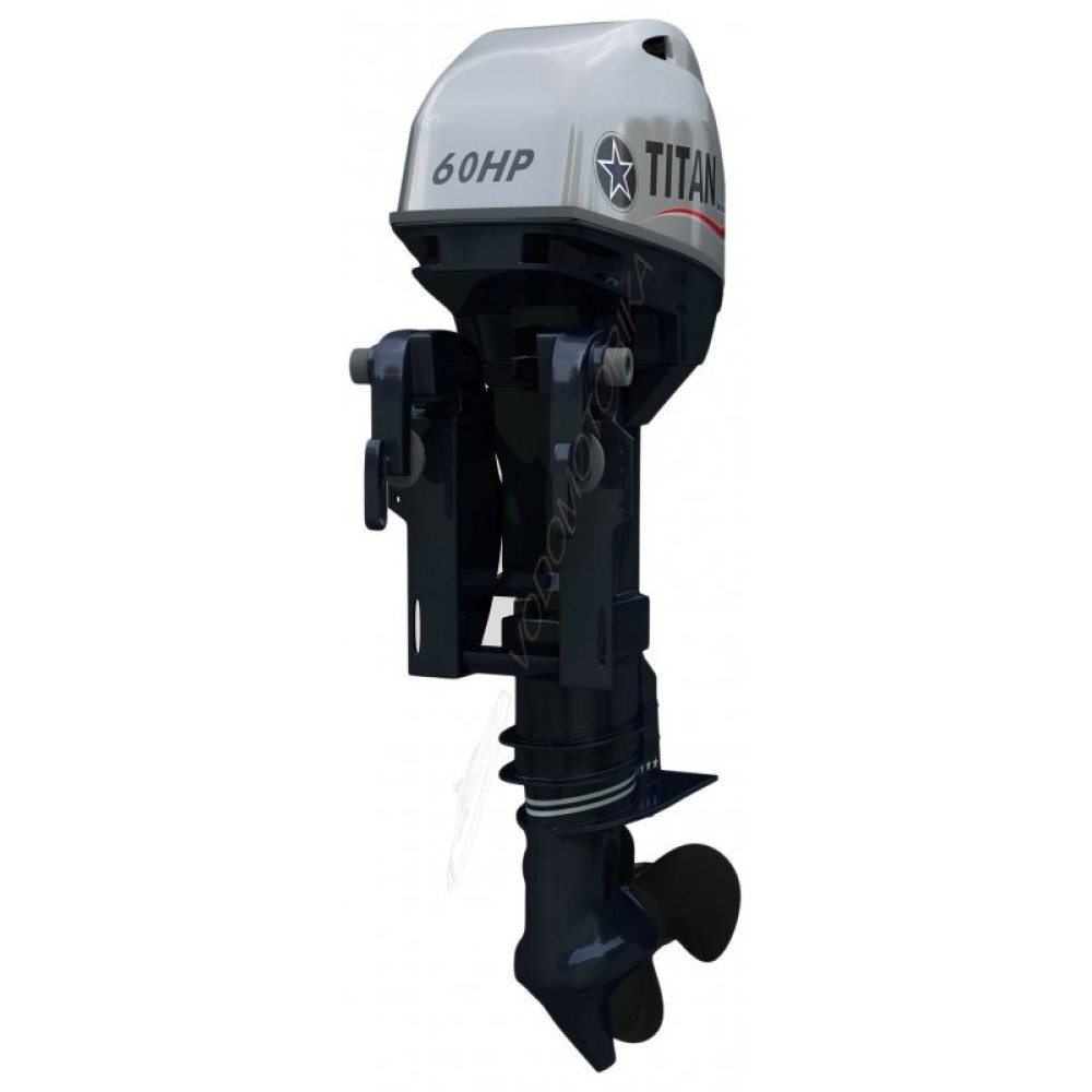 Лодочный мотор TITAN TP60AERTL 60 л.с. двухтактный