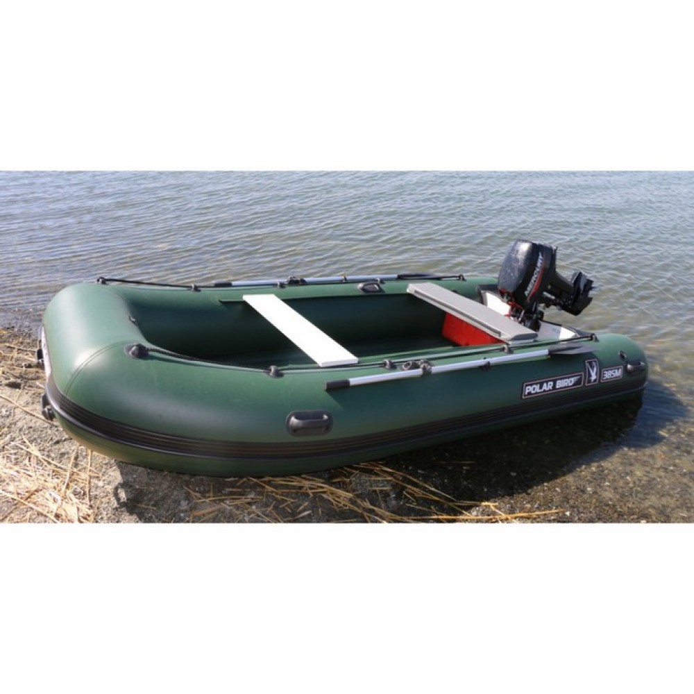 Лодка Polar Bird PB-385M НДНД Merlin (банки и танец из стеклокомпозита)