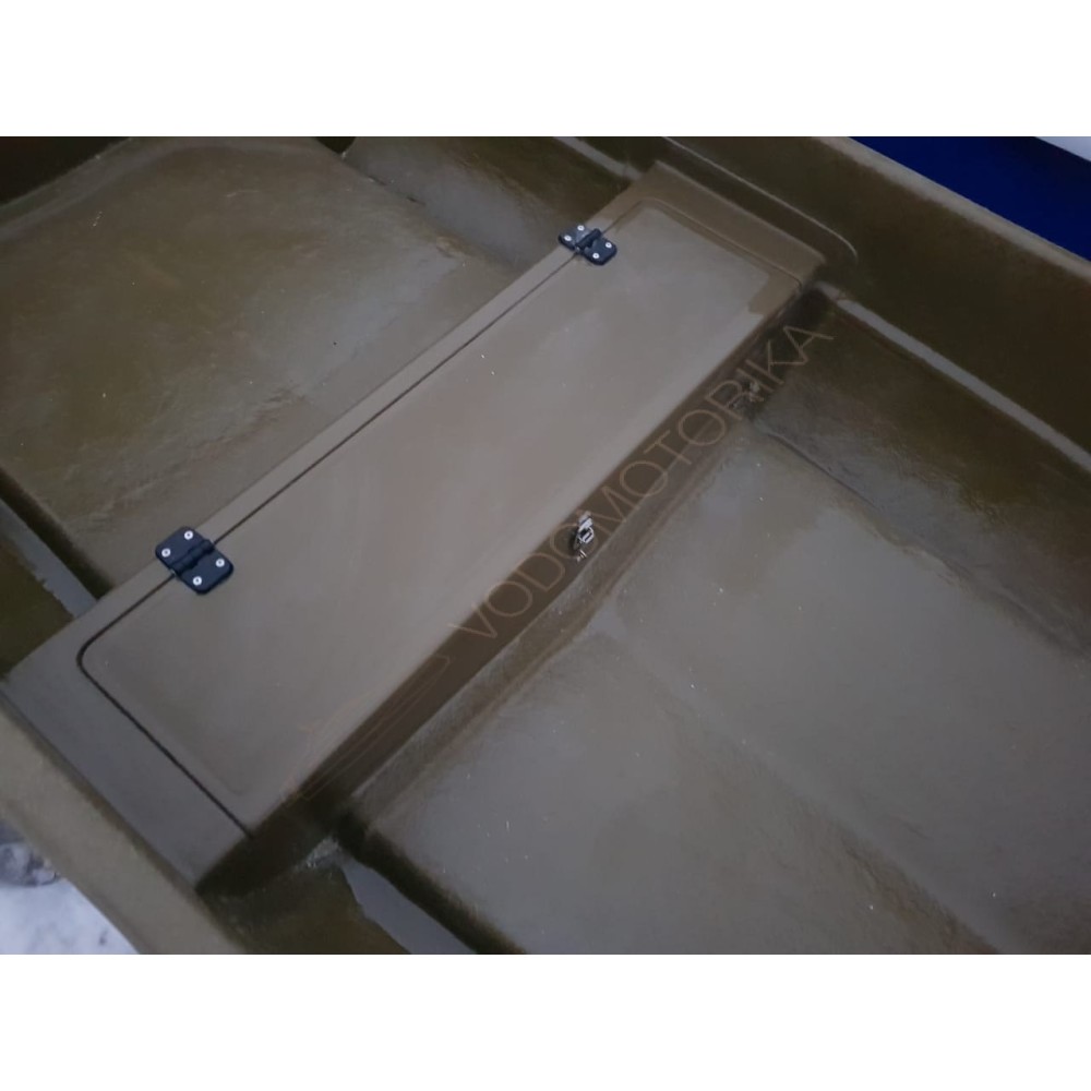 Лодка стеклопластиковая СТЕЛС 315М ( с рундуком )