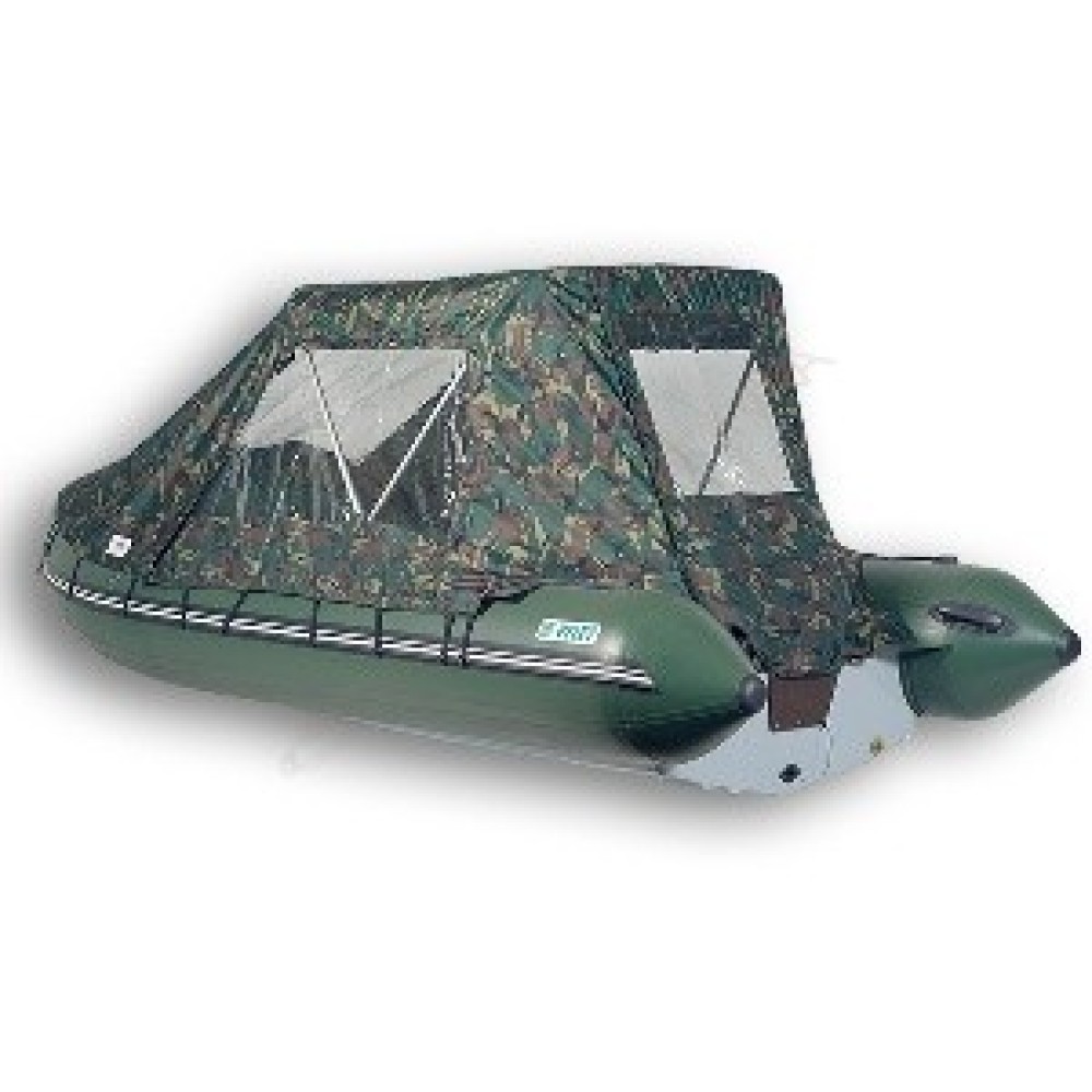 Тент ходовой на жестко-надувные лодки Велес R 485-R 530