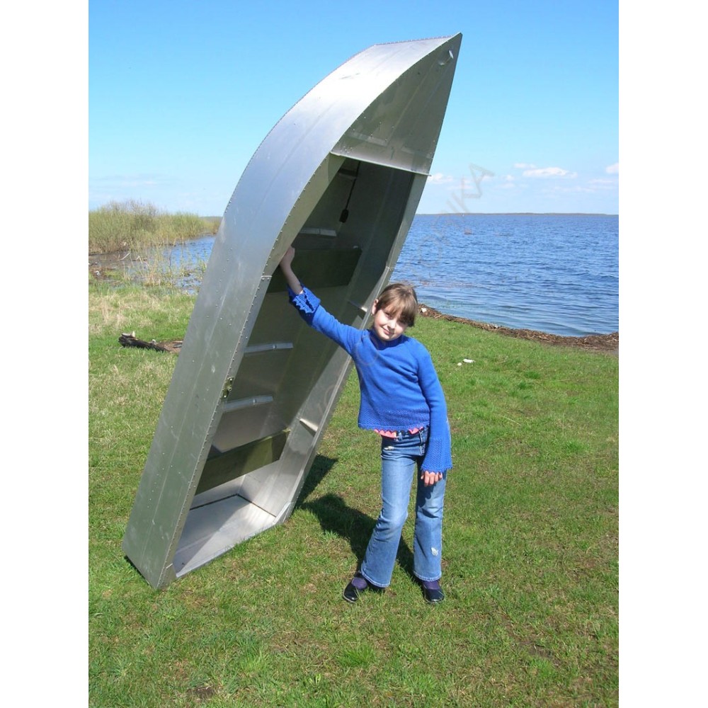 Алюминиевая лодка Малютка-Н 3.1м с булями