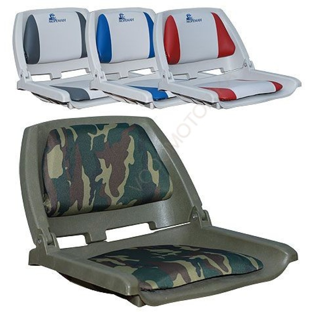 Сиденья с виниловыми подушками (камуфляж)