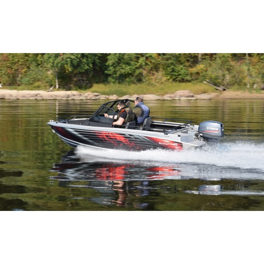 Алюминиевая лодка Wellboat 45АU
