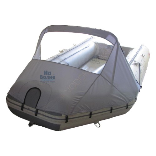 Носовой тент с окном для лодки ПВХ 300-360