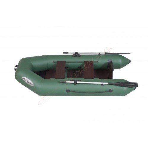 Надувная лодка Лоцман М-260 ЖС фанерный пол
